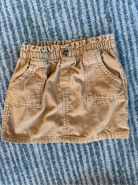 Old Navy Tan Corduroy Toddler Skirt